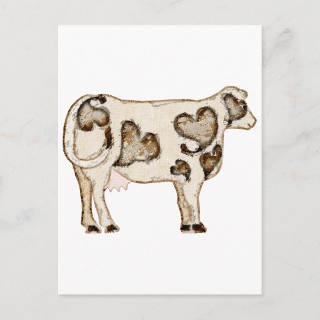 Postal Love Cow (Anverso)