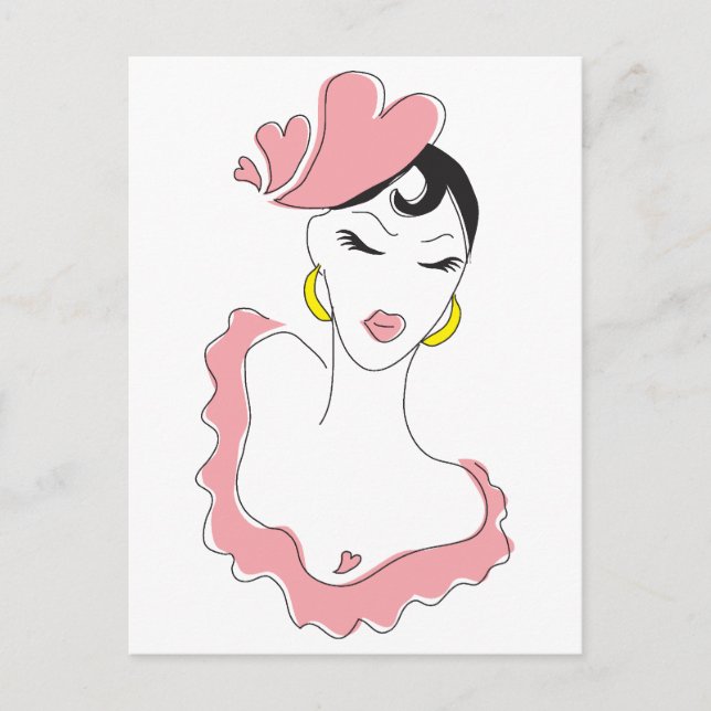 Postal LOVE_dance_card (Anverso)