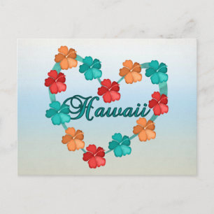 Postal Love Hawaii