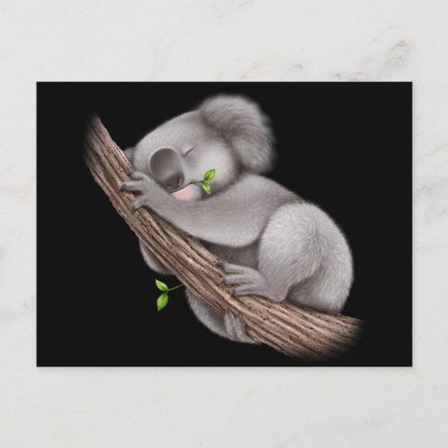 Postal Love Koala Bears (Anverso)