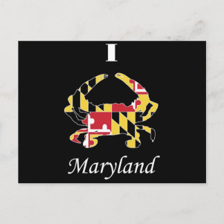 Postal Love Maryland Crab