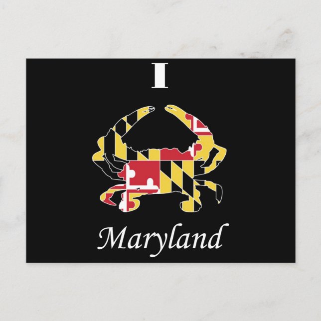 Postal Love Maryland Crab (Anverso)