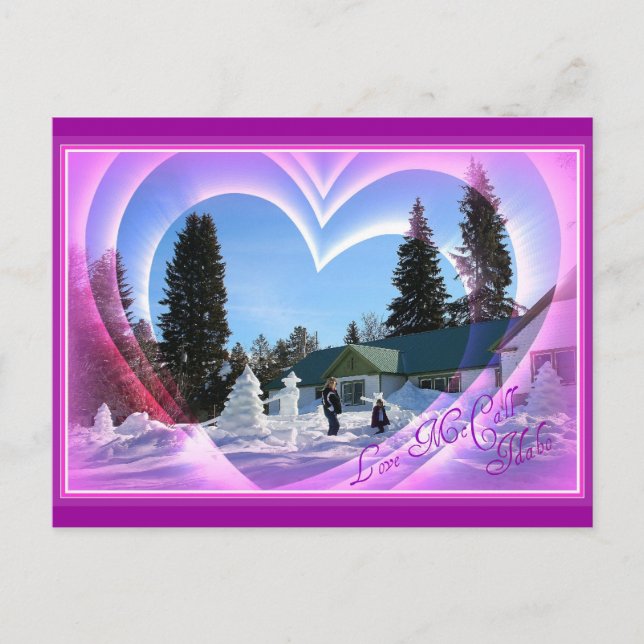 Postal Love McCall (Anverso)