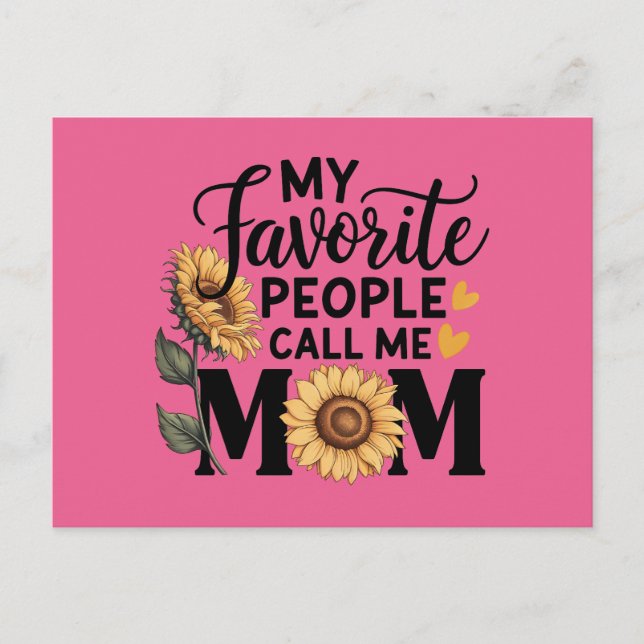 Postal Love  Mom (Anverso)