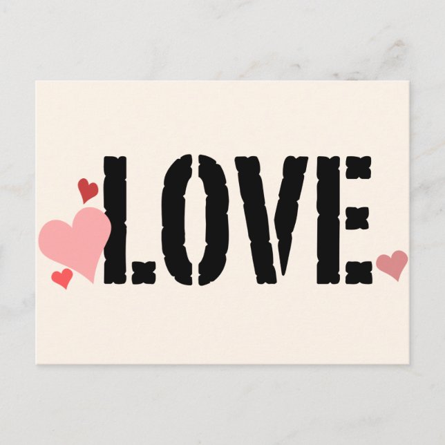 Postal Love Platonic Valentine (Anverso)