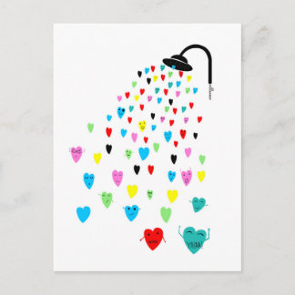 Postal "Love Shower"