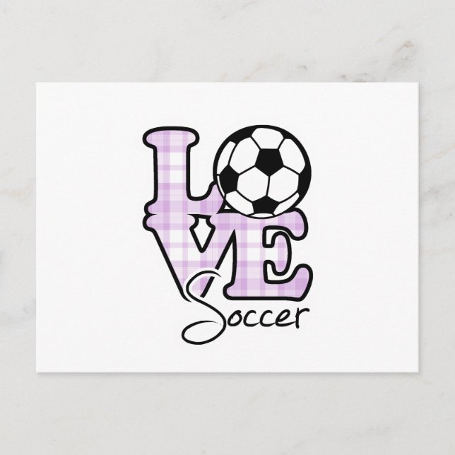 Postal Love Soccer (Anverso)