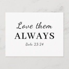 Postal Love Them Anyway Luke 23:34 Design
