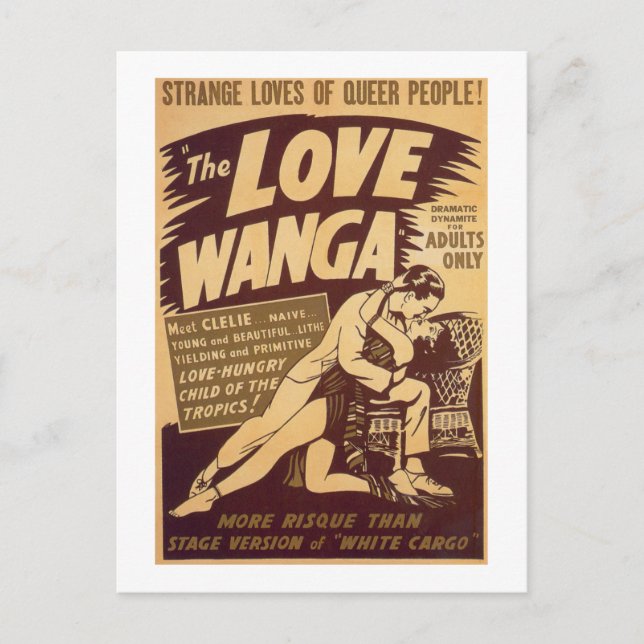 Postal Love Wanga (Anverso)