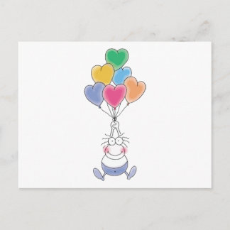 Postal Love Watercolor Cute