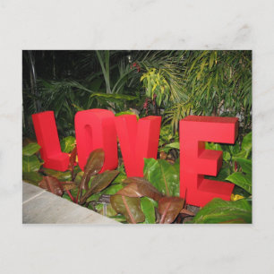 Postal LOVEworks en Lewis Ginter Botanical Garden Rich VA