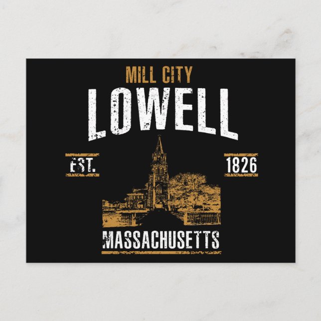 Postal Lowell (Anverso)