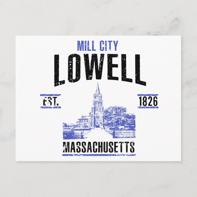 Postal Lowell (Anverso)