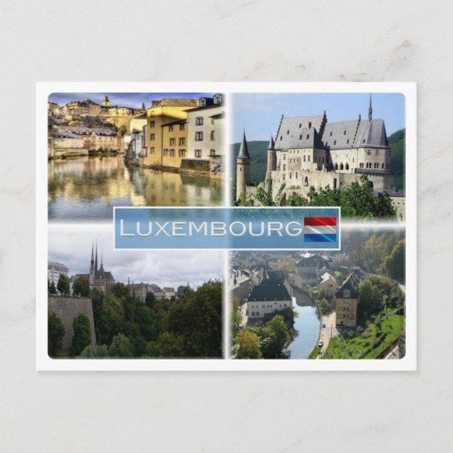 Postal LU Luxemburgo - (Anverso)