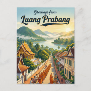 Postal Luang Prabang Laos