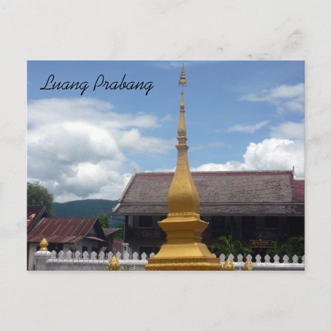 Postal luang stupa (Anverso)