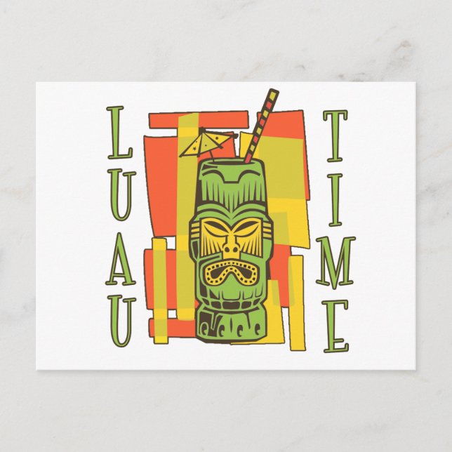 Postal Luau 2 (Anverso)