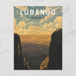 Postal Lubango Angola Viaje de arte