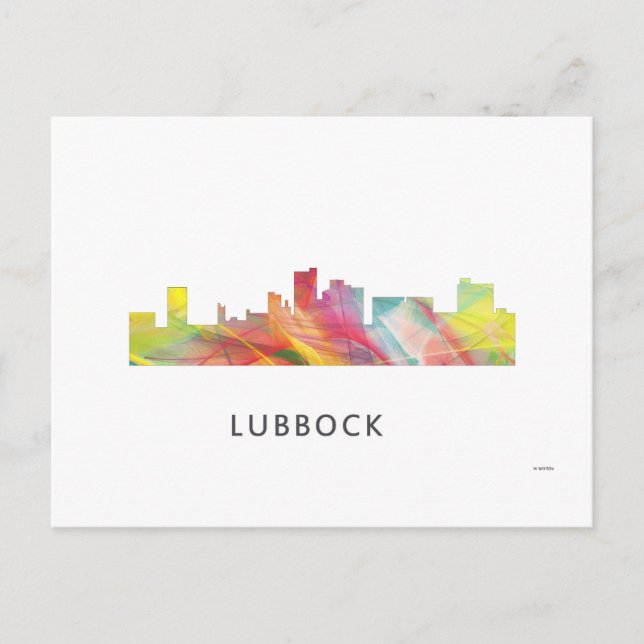 POSTAL LUBBOCK, TEXAS WB1 - (Anverso)