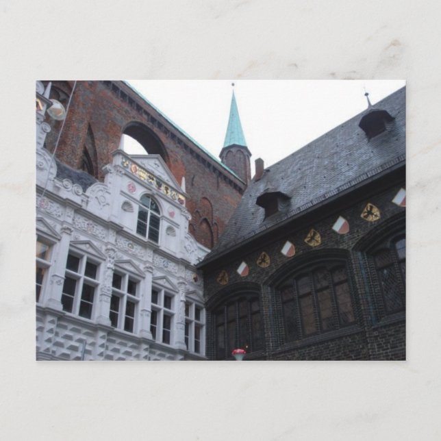 Postal Lubeck Germany (Anverso)