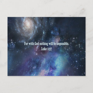 Postal Lucas 1:37