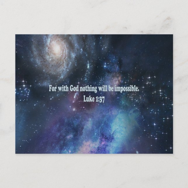 Postal Lucas 1:37 (Anverso)