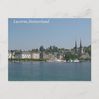 Postal Lucerne ,Suiza Postcard