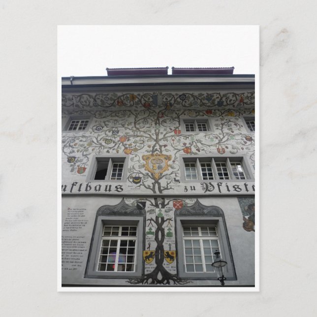 Postal lucerne zunfthaus (Anverso)