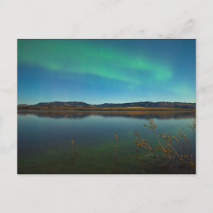 Postal Luces boreales (Aurora borealis)