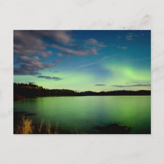 Postal Luces boreales (Aurora borealis)