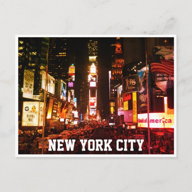 Postal luces cuadradas (Anverso)