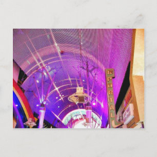 Postal Luces de Freemont Street