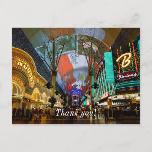 Postal Luces de Fremont Street