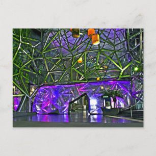 Postal Luces de la Plaza de la Federación