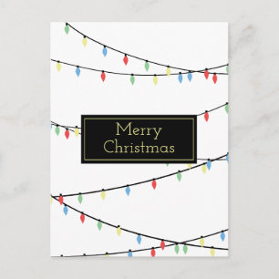 Postal Luces de Navidad