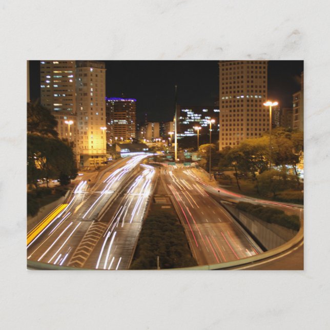 Postal Luces de São Paulo (Anverso)