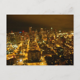 Postal Luces de Seattle