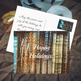 Postal Luces de vacaciones retro