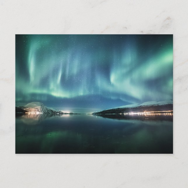 Postal Luces del Norte  (Anverso)