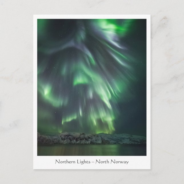 Postal Luces del Norte (Anverso)