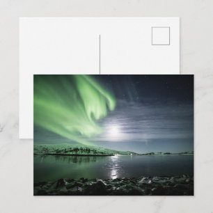 Postal Luces del Norte Noruega