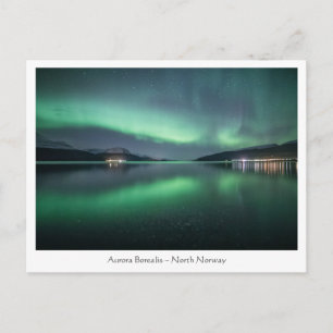 Postal Luces del Norte Noruega