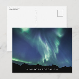 Postal Luces del Norte Noruega