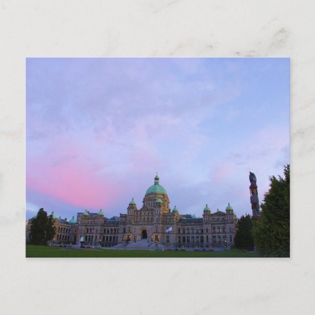 Postal Luces en la Asamblea Legislativa (Anverso)