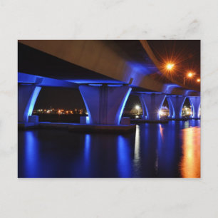 Postal Luces nocturnas en Miami - Postcard