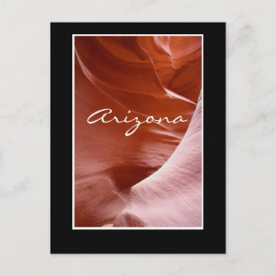 Postal Luces y líneas en el cañón, Arizona