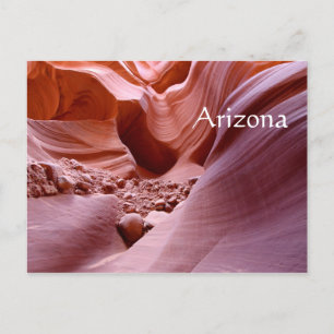 Postal Luces y rocas en el cañón de Arizona