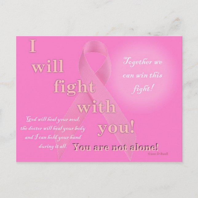 Postal Lucha contra el cáncer (Anverso)