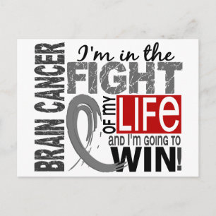 Postal Lucha Contra El Cáncer Cerebral De Mi Vida