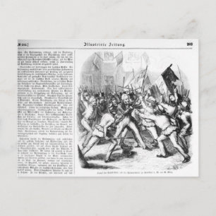 Postal Lucha entre los republicanos y el Parlamento